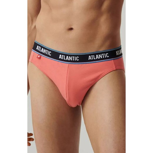 Atlantic 3-pack slipy męskie 3MP-200-GRA/KOR/SZM, Kolor multicolour, Rozmiar S, ATLANTIC ze sklepu Intymna w kategorii Majtki męskie - zdjęcie 182007139