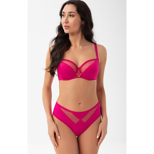 Biustonosz miękki soft fuksja Vicky K564/1, Kolor fuksja, Rozmiar 75D, Gorsenia ze sklepu Intymna w kategorii Biustonosze - zdjęcie 182007166