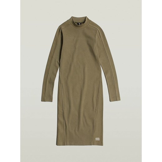 G-Star Sukienka dzianinowa w kolorze khaki S Limango Polska okazja