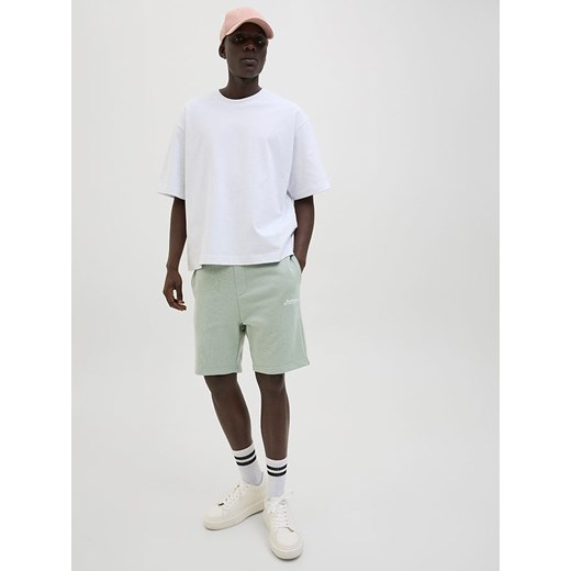 Jack & Jones Szorty dresowe "Gordon" w kolorze miętowym Jack & Jones XL okazyjna cena Limango Polska