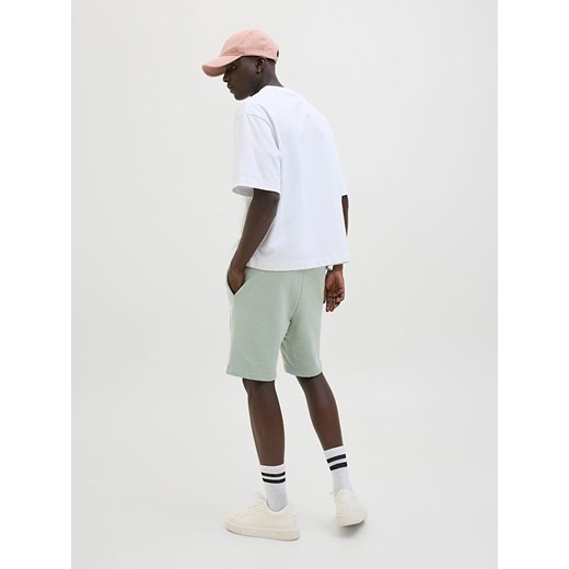 Jack & Jones Szorty dresowe "Gordon" w kolorze miętowym Jack & Jones XL promocyjna cena Limango Polska