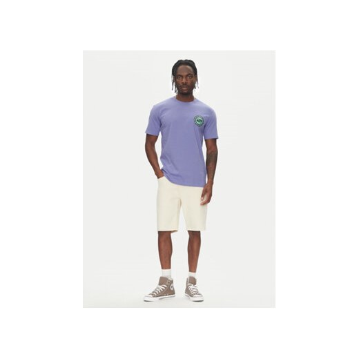 Quiksilver T-Shirt Circle Back Ss EQYZT08054 Fioletowy Regular Fit Quiksilver S MODIVO