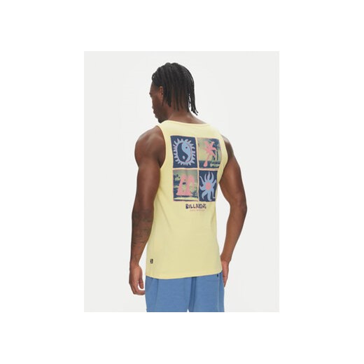 Billabong Tank top Twin Peaks Premium Tk 24A451505 Żółty Muscle Fit Billabong S MODIVO