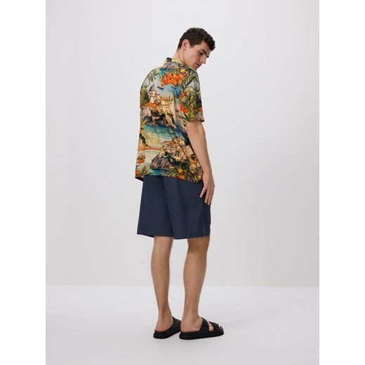 Reserved - Koszula comfort fit z wiskozy - wielobarwny Reserved M Reserved