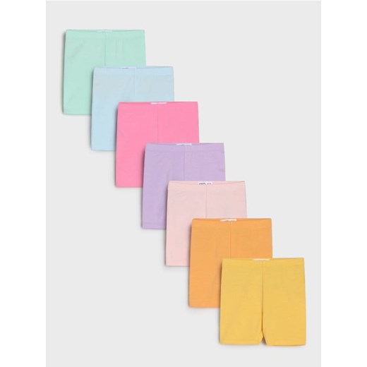 Sinsay - Krótkie legginsy w stylu basic 7 pack - różowy - id: 9540C-03X - marki Sinsay - 182012889 Sinsay - Krótkie legginsy w stylu basic 7 pack - różowy ze sklepu Sinsay w kategorii Spodenki dziewczęce - zdjęcie 182012889