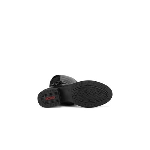 Kozaki Rieker Z9564-00 Czarny Rieker 38 eobuwie.pl