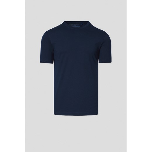Koszulka Granatowa Bawełniana Kenneth ze sklepu Lancerto S.A. w kategorii T-shirty męskie - zdjęcie 182017779