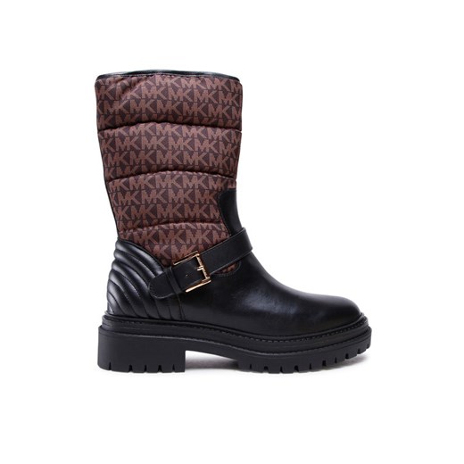 Botki MICHAEL Michael Kors Layton Bootie 40F2LTFE5Y Czarny ze sklepu eobuwie.pl w kategorii Botki - zdjęcie 182022139