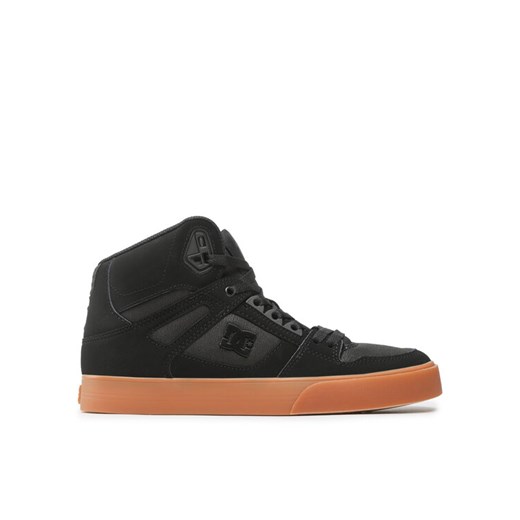 Sneakersy DC Pure High-Top Wc ADYS400043 Czarny ze sklepu eobuwie.pl w kategorii Buty sportowe męskie - zdjęcie 182022147