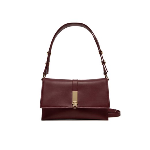 Torebka Tommy Hilfiger AW0AW16893 Bordowy ze sklepu eobuwie.pl w kategorii Torebki damskie - zdjęcie 182022157