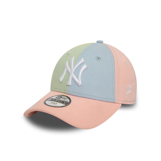Czapka z daszkiem New Era Child Block 940 Nyy 60435016 Różowy ze sklepu eobuwie.pl w kategorii Czapki dziecięce - zdjęcie 182022206