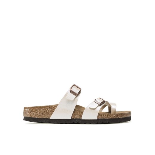 Japonki Birkenstock Mayari 1020664 Écru ze sklepu eobuwie.pl w kategorii Klapki damskie - zdjęcie 182022226