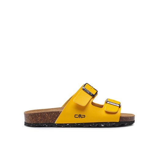 Klapki CMP Eco Thalitha Wmn Slipper 3Q91016 Żółty ze sklepu eobuwie.pl w kategorii Klapki damskie - zdjęcie 182022355