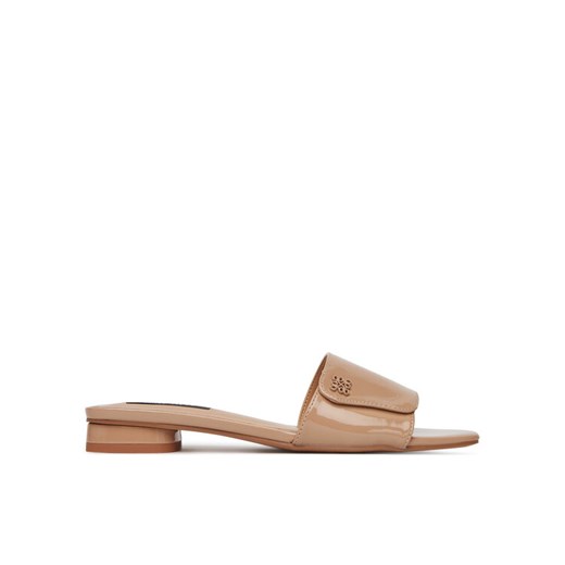 Klapki Nine West S4SH1847-01 Beżowy ze sklepu eobuwie.pl w kategorii Klapki damskie - zdjęcie 182022598