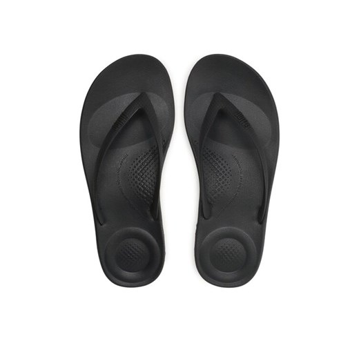 Japonki FitFlop iQUSHION E54-090 Czarny ze sklepu eobuwie.pl w kategorii Klapki damskie - zdjęcie 182022616