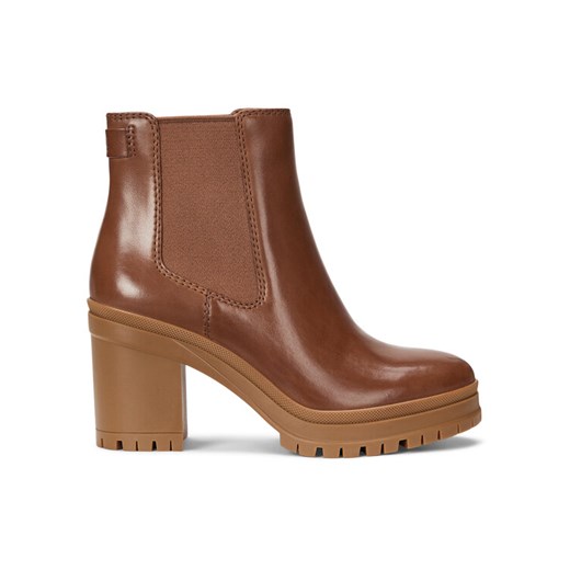 Botki LAUREN RALPH LAUREN 802937825002 Brązowy ze sklepu eobuwie.pl w kategorii Botki - zdjęcie 182022628