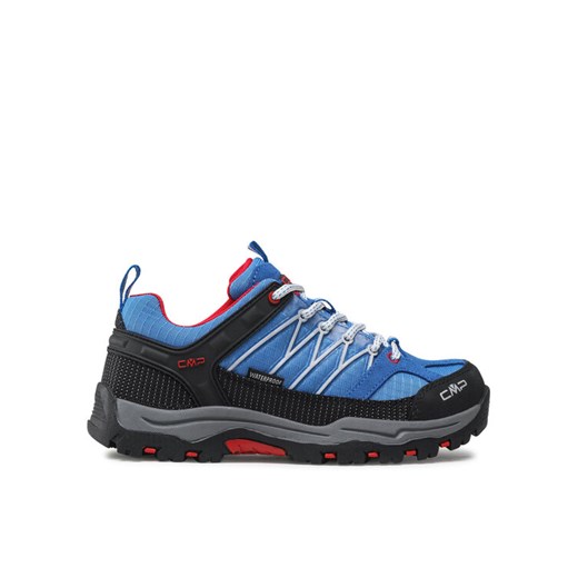 Trekkingi CMP Rigel Low Trekking Shoe Kids Wp 3Q54554J Niebieski ze sklepu eobuwie.pl w kategorii Buty trekkingowe dziecięce - zdjęcie 182022648