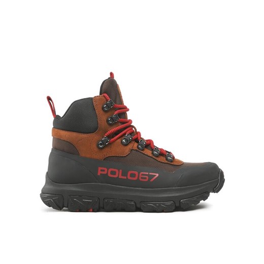 Trapery Polo Ralph Lauren Advtr 300Mid 809877994002 Czarny ze sklepu eobuwie.pl w kategorii Buty trekkingowe męskie - zdjęcie 182022825