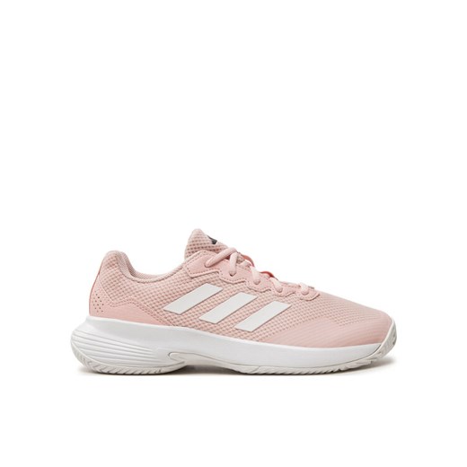 Buty do tenisa adidas Gamecourt 2.0 IE1060 Różowy ze sklepu eobuwie.pl w kategorii Buty sportowe damskie - zdjęcie 182022859
