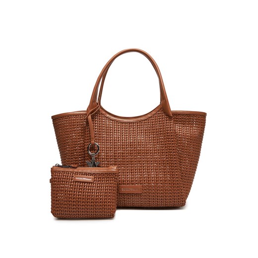 Torebka Emporio Armani EW001009 AF14309 U6164 Brązowy ze sklepu eobuwie.pl w kategorii Torby Shopper bag - zdjęcie 182022865