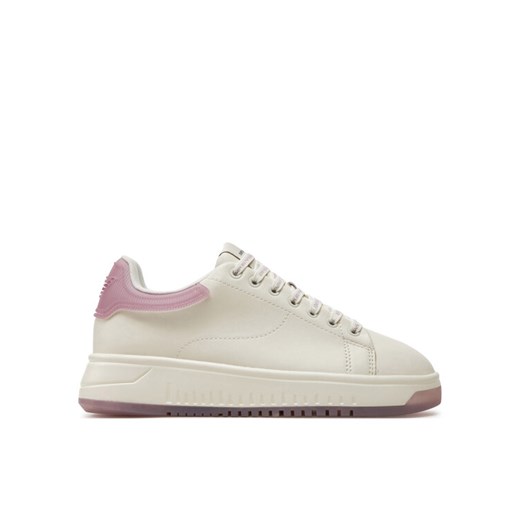 Sneakersy Emporio Armani X3X024 XR128 C659 Écru Emporio Armani 35 eobuwie.pl