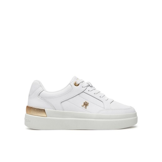 Sneakersy Tommy Hilfiger FW0FW08126 Biały ze sklepu eobuwie.pl w kategorii Buty sportowe damskie - zdjęcie 182022978