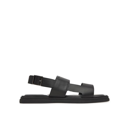 Sandały Calvin Klein Back Strap W/ Buckle HM0HM01736 Czarny ze sklepu eobuwie.pl w kategorii Sandały męskie - zdjęcie 182023007