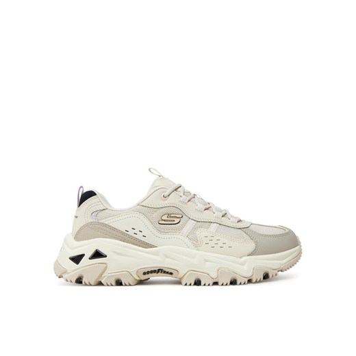 Sneakersy Skechers D'Lites Hiker 180128/NTMT Beżowy ze sklepu eobuwie.pl w kategorii Buty sportowe damskie - zdjęcie 182023015