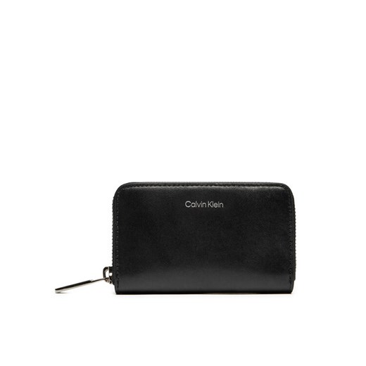 Duży Portfel Męski Calvin Klein Ck Glow Short Z/A 4cc W/Coin K50K512705 Czarny ze sklepu eobuwie.pl w kategorii Portfele męskie - zdjęcie 182023176