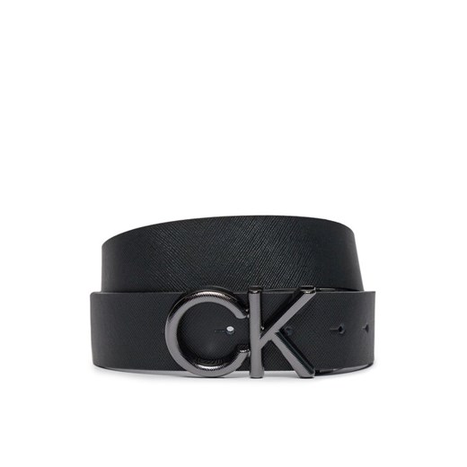 Pasek Męski Calvin Klein Adj Ck Metal Saffiano 35Mm K50K511567 Czarny ze sklepu eobuwie.pl w kategorii Paski męskie - zdjęcie 182023238