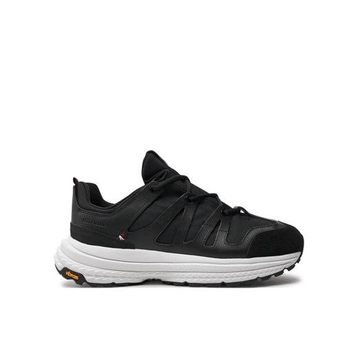 Sneakersy Tommy Hilfiger Tech Runner Craft Vibram FM0FM05133 Czarny ze sklepu eobuwie.pl w kategorii Buty sportowe męskie - zdjęcie 182023329