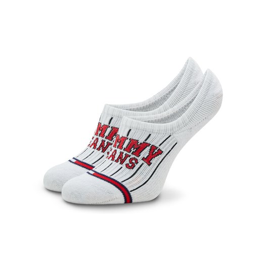 Skarpety stopki unisex Tommy Jeans 701223922 Biały ze sklepu eobuwie.pl w kategorii Skarpetki damskie - zdjęcie 182023336