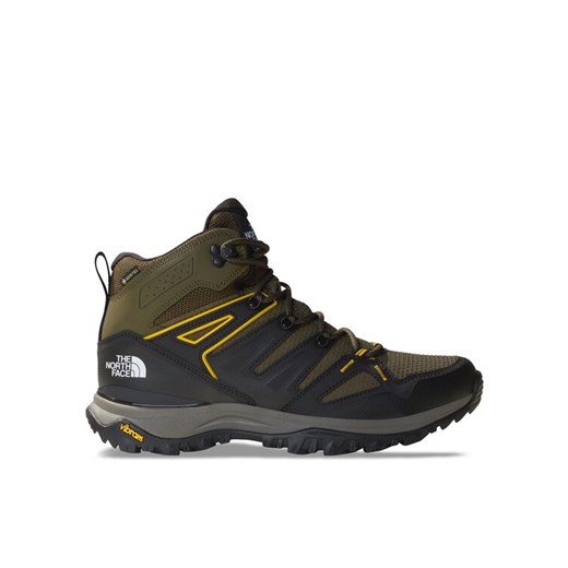 Trekkingi The North Face Hedgehog Mid GORE-TEX NF0A8AAABQW1 Khaki ze sklepu eobuwie.pl w kategorii Buty trekkingowe męskie - zdjęcie 182023348