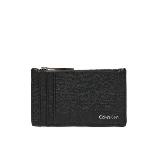 Etui na karty kredytowe Calvin Klein Warmth N/S Cardholder 6cc K50K512704 Czarny ze sklepu eobuwie.pl w kategorii Portfele męskie - zdjęcie 182023445