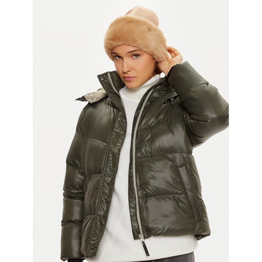Czapka Guess AW5209 POL01 Brązowy ze sklepu eobuwie.pl w kategorii Czapki zimowe damskie - zdjęcie 182023548