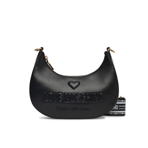 Torebka LOVE MOSCHINO JC4219PP0MKF0000 Czarny ze sklepu eobuwie.pl w kategorii Listonoszki - zdjęcie 182023608