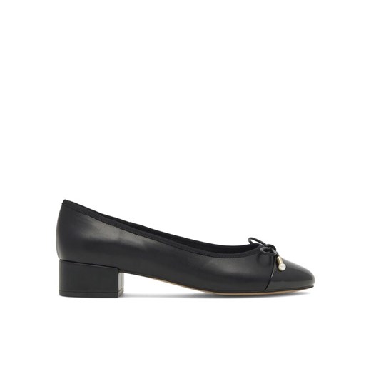 Baleriny Nine West WFA2608-1 Czarny ze sklepu eobuwie.pl w kategorii Czółenka - zdjęcie 182023708