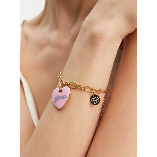 Bransoletka Guess JUBB05149JW Złoty ze sklepu eobuwie.pl w kategorii Bransoletki - zdjęcie 182023735