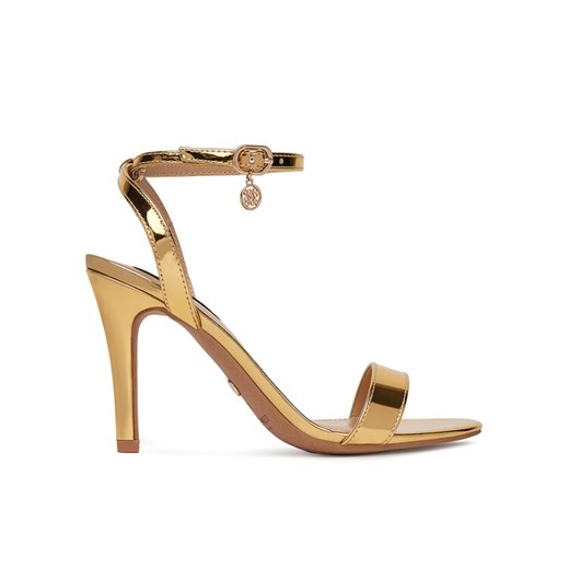 Sandały Nine West S2S15503 Złoty ze sklepu eobuwie.pl w kategorii Sandały damskie - zdjęcie 182023798