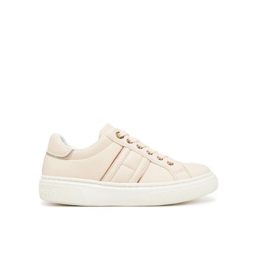 Sneakersy Tommy Hilfiger Low Cut Lace-Up Sneake 3A9-33745-1439 Różowy ze sklepu eobuwie.pl w kategorii Buty sportowe damskie - zdjęcie 182023819