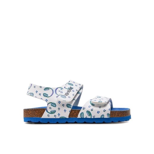 Sandały Kickers Summerkro 895457-30-33 Biały ze sklepu eobuwie.pl w kategorii Sandały dziecięce - zdjęcie 182023845