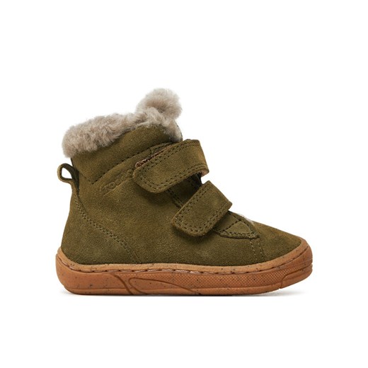 Kozaki Froddo Minni Suede G2110141-3 M Zielony ze sklepu eobuwie.pl w kategorii Buty zimowe dziecięce - zdjęcie 182023855