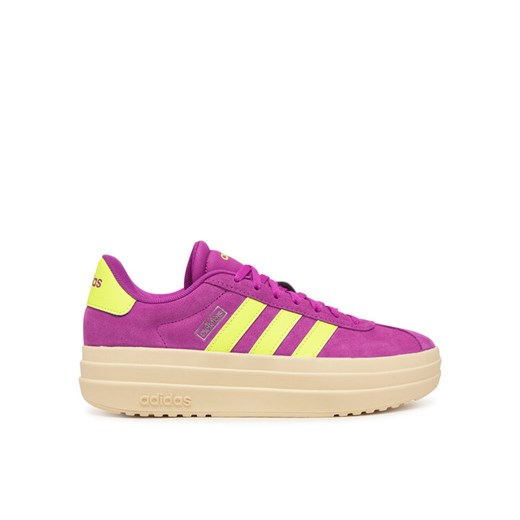 Sneakersy adidas VL Court Bold JI1785 Różowy ze sklepu eobuwie.pl w kategorii Buty sportowe damskie - zdjęcie 182023858