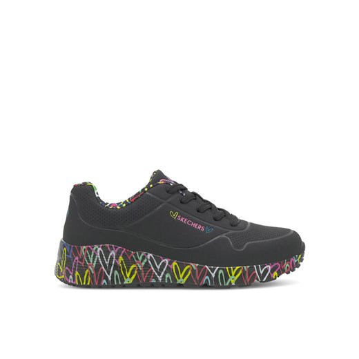 Sneakersy Skechers 314976L BKMT Czarny ze sklepu eobuwie.pl w kategorii Buty sportowe dziecięce - zdjęcie 182023897
