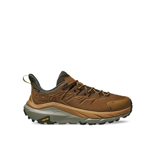 Trekkingi Hoka Kaha 2 Low GTX GORE-TEX 1123190 Brązowy ze sklepu eobuwie.pl w kategorii Buty trekkingowe męskie - zdjęcie 182023927