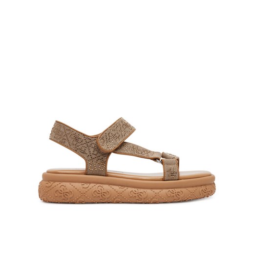 Sandały Guess FLJLD2 FAL03 Brązowy ze sklepu eobuwie.pl w kategorii Sandały damskie - zdjęcie 182023966