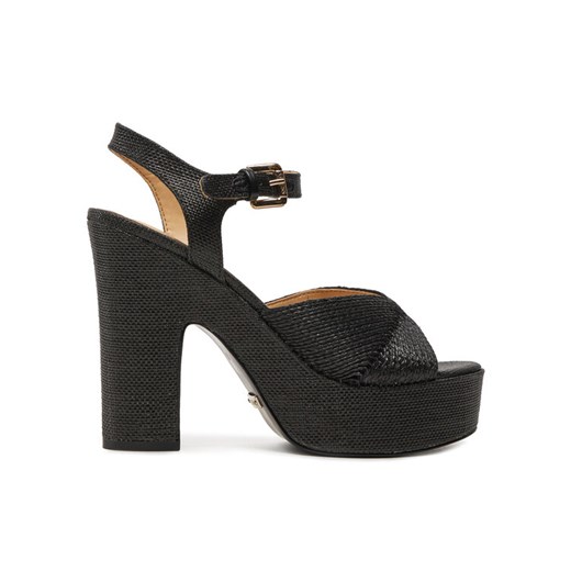 Sandały Guess Starla FLTSTA ELE03 Czarny ze sklepu eobuwie.pl w kategorii Sandały damskie - zdjęcie 182023979