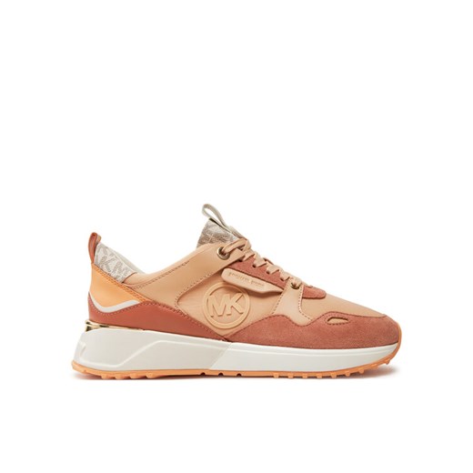 Sneakersy MICHAEL Michael Kors Theo Trainer 43T4THFS1D Pomarańczowy ze sklepu eobuwie.pl w kategorii Buty sportowe damskie - zdjęcie 182024046