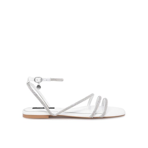 Sandały Nine West WFA2766-1 Biały ze sklepu eobuwie.pl w kategorii Sandały damskie - zdjęcie 182024138