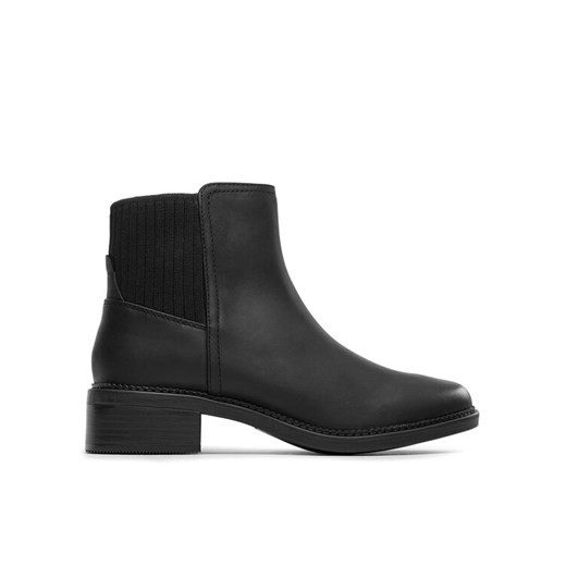 Botki Clarks Maye Palm 261743544 Czarny ze sklepu eobuwie.pl w kategorii Botki - zdjęcie 182024205